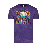 Cloud Purple love my girl baseball Vintage Tee - HRA Design Shop
