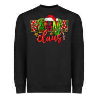 Black christmas gamma claus Heavyweight Sweatshirt - FaDigitalArtStudio