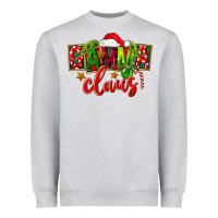 Heather Grey christmas gamma claus Heavyweight Sweatshirt - FaDigitalArtStudio