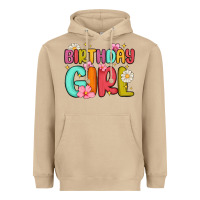 Mushroom birthday girl Heavyweight Hoodie - MaliasSmallBusiness