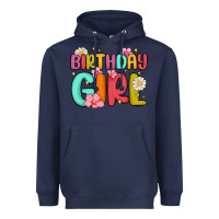 Navy birthday girl Heavyweight Hoodie - MaliasSmallBusiness