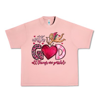 Salmon with god all things are possible Urban Heavy Tee - OliviaCreatesArt