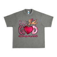 Tornado with god all things are possible Urban Heavy Tee - OliviaCreatesArt