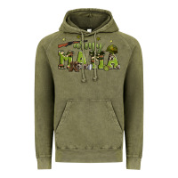 Vintage Olive army mama Vintage Hoodie - Zillion Design Studio