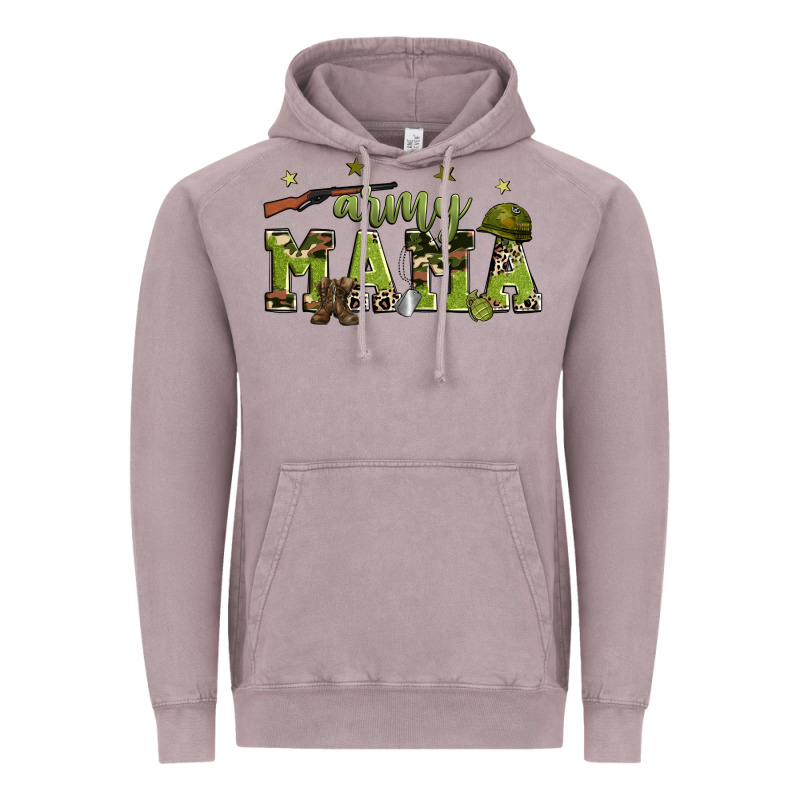 Army Mama Vintage Hoodie by Zillion Design Studio | Teevron