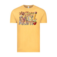 Vintage Mustard my class is full of sweet hearts Vintage Tee - RacoonDesign
