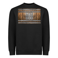 Black dad bod whiskey barrel skinny metal can holder Heavyweight Sweatshirt - HRA Design Shop