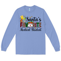 Santa's Favorite Medical Student Long Sleeve Tee | Teevron