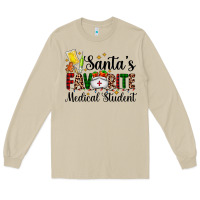 Mushroom santa's favorite medical student Long Sleeve Tee - AdoDesignShop