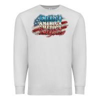 Dove Grey America america Premium Sweatshirt - NancyCooperArtShop