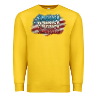 Lemon America america Premium Sweatshirt - NancyCooperArtShop