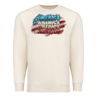 Sandshell America america Premium Sweatshirt - NancyCooperArtShop