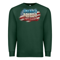 Sports Green America america Premium Sweatshirt - NancyCooperArtShop