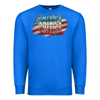 True Royal America america Premium Sweatshirt - NancyCooperArtShop
