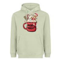 Matcha merry and bright Heavyweight Hoodie - MaliasSmallBusiness