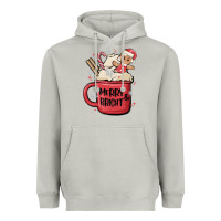 Moon Dust merry and bright Heavyweight Hoodie - MaliasSmallBusiness
