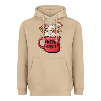 Mushroom merry and bright Heavyweight Hoodie - MaliasSmallBusiness