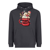 Smoke merry and bright Heavyweight Hoodie - MaliasSmallBusiness