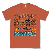Copper Flannels Hayrides Pumpkins Sweaters Bonfires Classic Tee - Artiststas