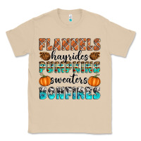 Mushroom Flannels Hayrides Pumpkins Sweaters Bonfires Classic Tee - Artiststas