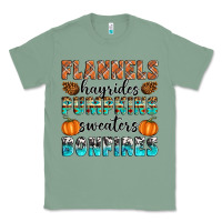 Sage Flannels Hayrides Pumpkins Sweaters Bonfires Classic Tee - Artiststas
