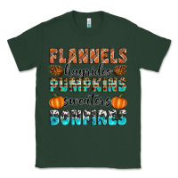 Sports Green Flannels Hayrides Pumpkins Sweaters Bonfires Classic Tee - Artiststas