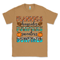 Toasted Coconut Flannels Hayrides Pumpkins Sweaters Bonfires Classic Tee - Artiststas