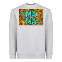Heather Grey mama whiskey barrel skinny metal can holder Heavyweight Sweatshirt - HRA Design Shop
