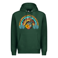 Cowboy Boots And Hat Rainbow Premium Hoodie | Teevron