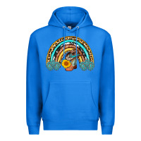 True Royal cowboy boots and hat rainbow Premium Hoodie - AdoDesignShop