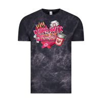 Cloud Black my residents are my valentine Vintage Tee - RacoonDesign