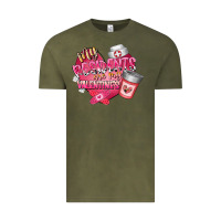 Vintage Olive my residents are my valentine Vintage Tee - RacoonDesign