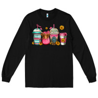 Black longhaired cow coffee cups Long Sleeve Tee - Jasminsmagicworld