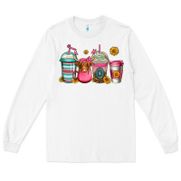 White longhaired cow coffee cups Long Sleeve Tee - Jasminsmagicworld