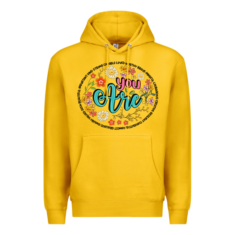 You Are Premium Hoodie by Artiststas | Teevron