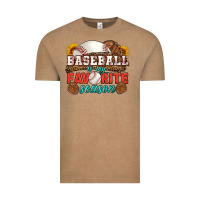 Vintage Coffee baseball is my favorite season Vintage Tee - HRA Design Shop