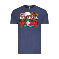 Vintage Denim baseball is my favorite season Vintage Tee - HRA Design Shop