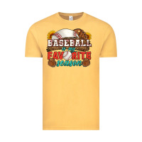 Vintage Mustard baseball is my favorite season Vintage Tee - HRA Design Shop