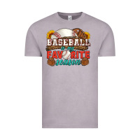 Baseball Is My Favorite Season Vintage Tee | Teevron