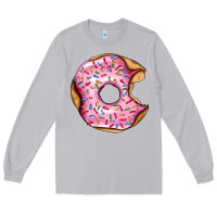 Moon Dust pink strawberry donut Long Sleeve Tee - AdoDesignShop