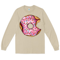 Mushroom pink strawberry donut Long Sleeve Tee - AdoDesignShop