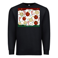 Black christmas conchas Premium Sweatshirt - MaliasSmallBusiness