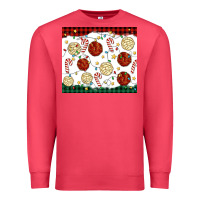 Cardinal christmas conchas Premium Sweatshirt - MaliasSmallBusiness