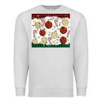 Dove Grey christmas conchas Premium Sweatshirt - MaliasSmallBusiness