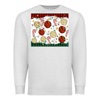 Oatmeal Heather christmas conchas Premium Sweatshirt - MaliasSmallBusiness