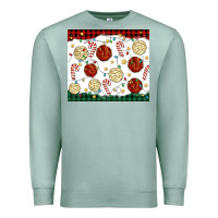 Seafoam christmas conchas Premium Sweatshirt - MaliasSmallBusiness