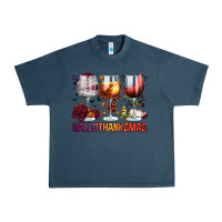 Midnight Navy hallothanksmas halloween thanksgiving  christmas wine Urban Heavy Tee - FaDigitalArtStudio
