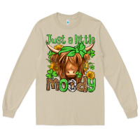 Mushroom just a little moody st patricks day Long Sleeve Tee - Jasminsmagicworld