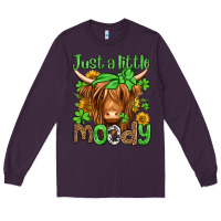 Plum just a little moody st patricks day Long Sleeve Tee - Jasminsmagicworld