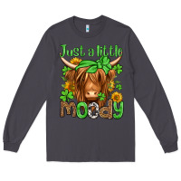 Smoke just a little moody st patricks day Long Sleeve Tee - Jasminsmagicworld